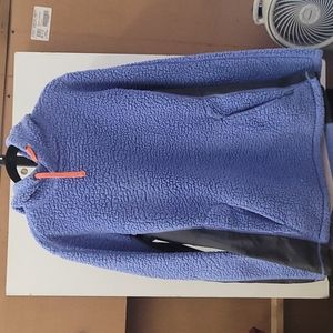 Cabela's Purple Pullover Fleece Hoodie XL